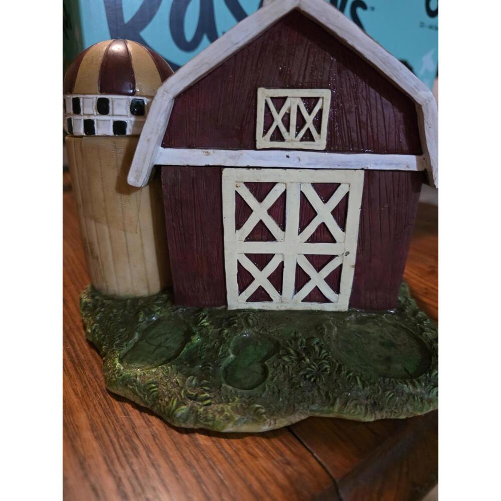 Collections, Etc. Barn, Cookie/Candy Jar Or Container. Barn Only